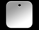 Square, Stainless